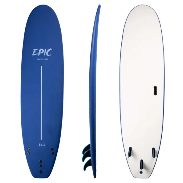 TIKI EPIC SOFTBOARD BLUE | Bens Surf School Lahinch